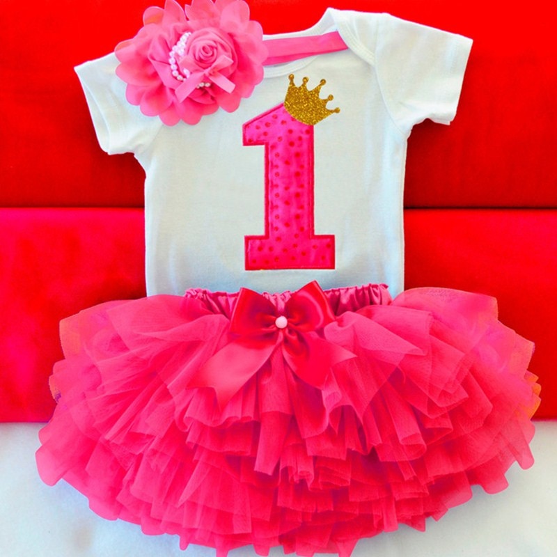 Baby mini tutu šaty dievčatá 1 rok prvé narodeniny oblečenie pre princeznú vestido infantil para festa romper krstiny kostýmové šaty