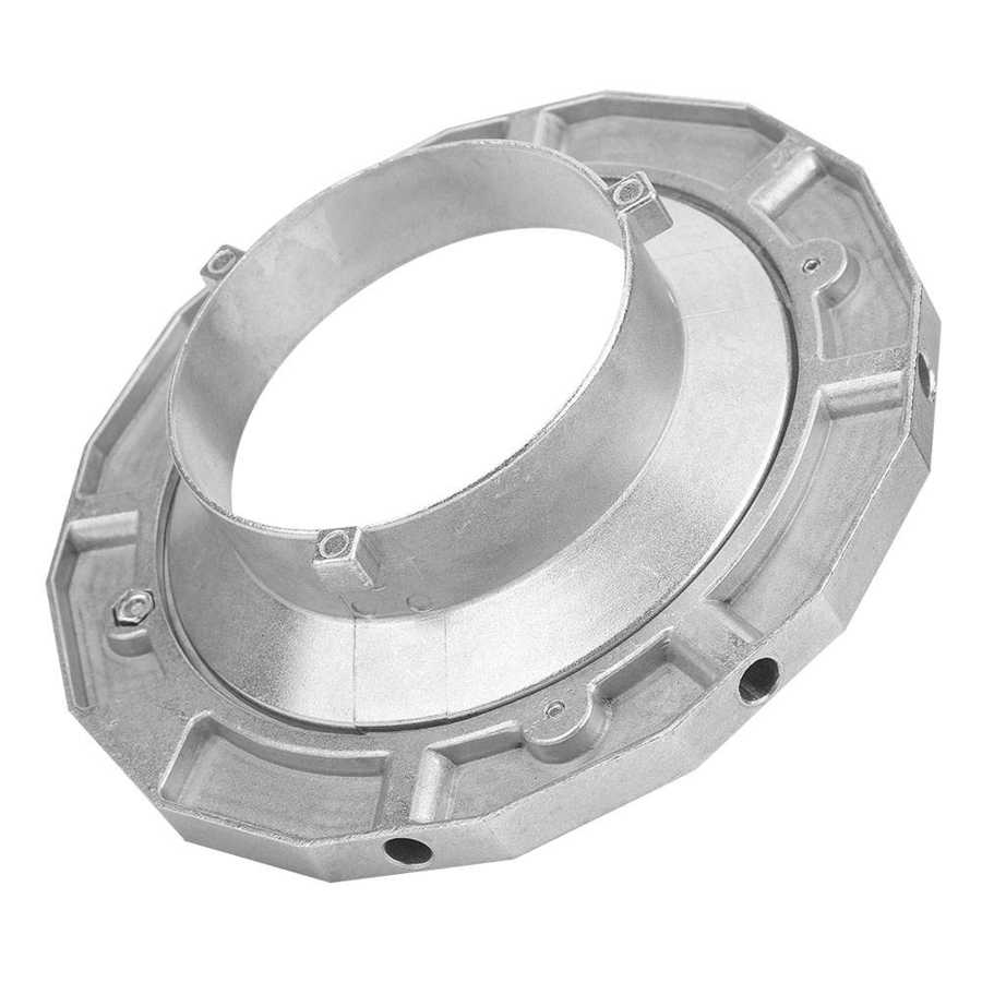 Blitz schuh Für Bowens Berg Softbox Metall Futter Adapter für Taschenlampe Fotografie Zubehör kamera DSLR Blitz