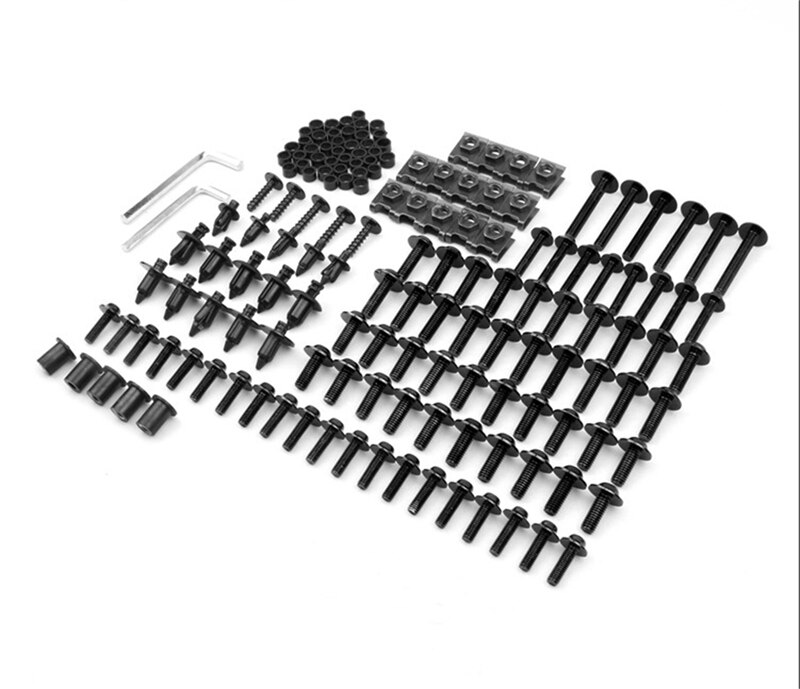 Kit de boulons de carénage, attaches à vis pour Kawasaki ZX7R ZX9R ZX12R