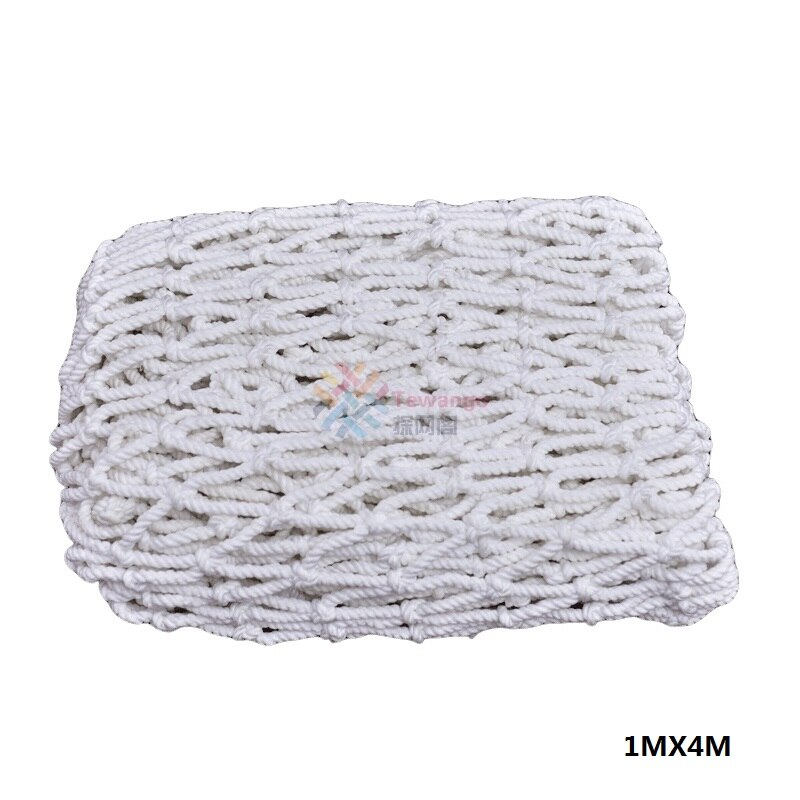 Red de Seguridad de nailon para construcción de 5cm, protección contra caídas para niños, Sena, casa, balcón, mascota, perro, gato, defensa, barandilla, cerca de escaleras: Grid 5cm 1mx4m