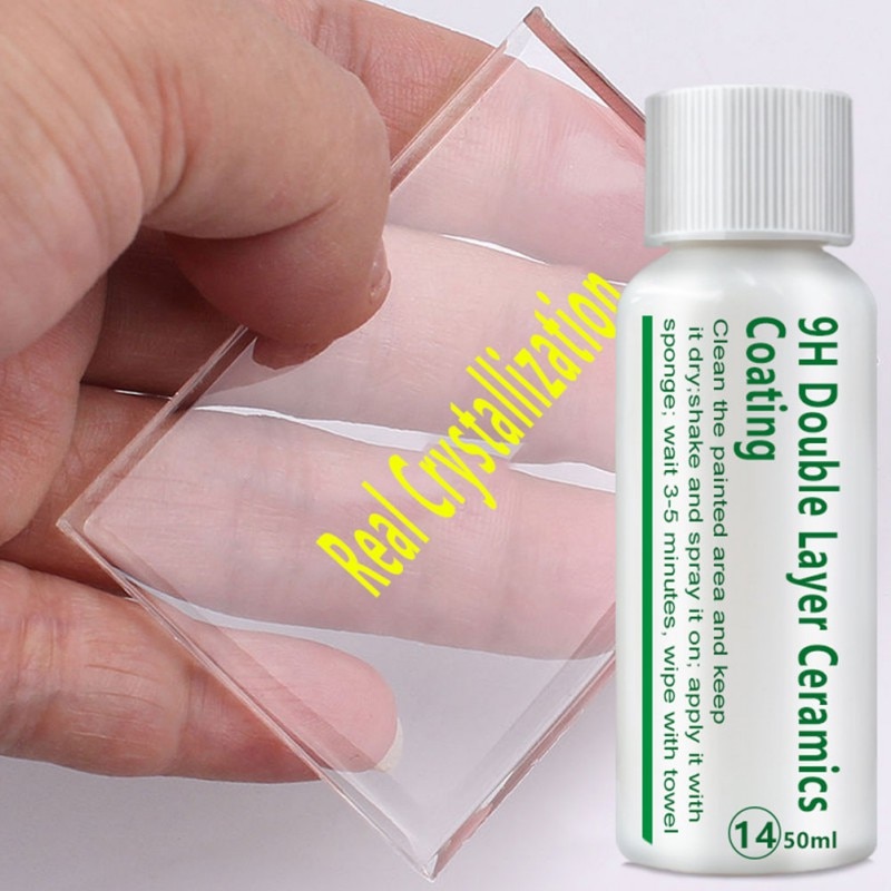9H Double Layer Ceramics Coatin Car Liquid Nano Ceramic Coating Paint Automotive Plating Crystal Set Polish Nano Glass Coat