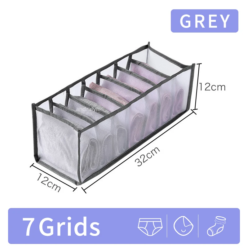 Closet Pants Organizer Cabinet Storage Organizer Box Storage Clothes Organizer For Underwear Sock Shirt Jeans Pants Organization: Clear