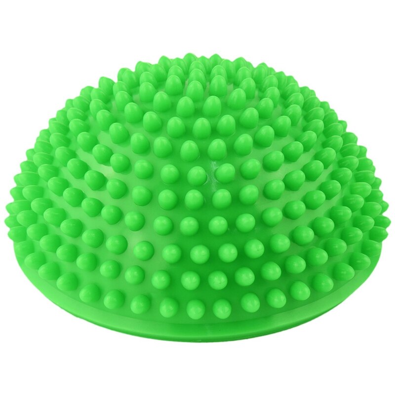 2 uds media pelota para Yoga aparato físico Fitness pelota de equilibrio de ejercicio Punto de masaje pasos equilibrio Pods gimnasio, Yoga, Pilates