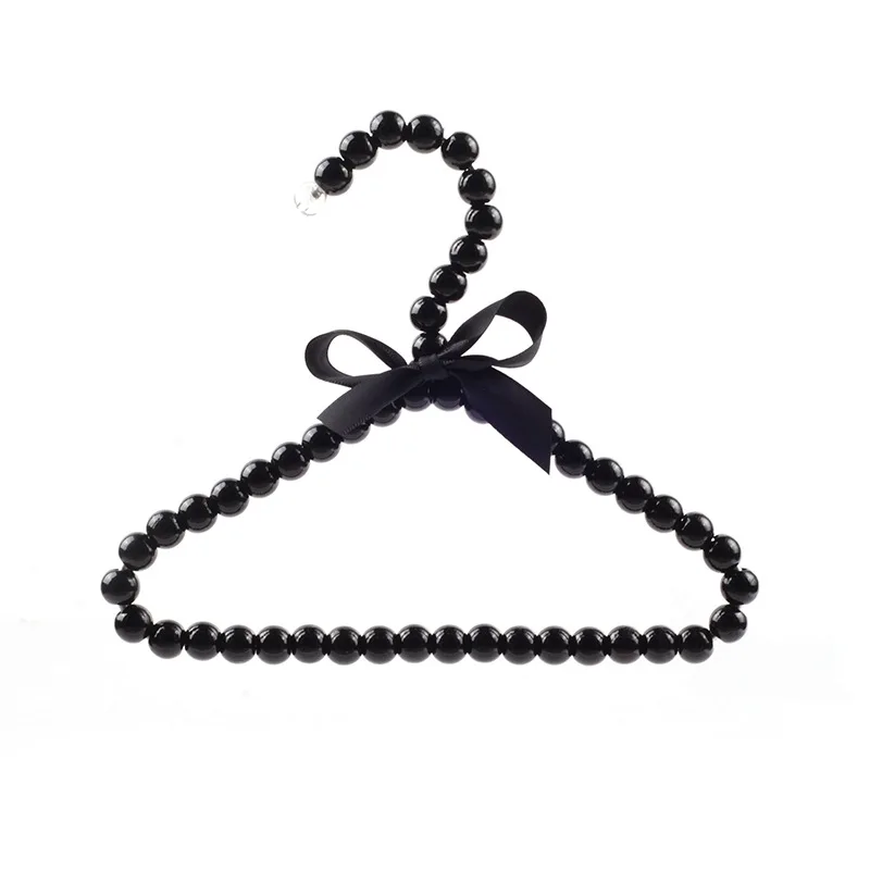 Hondenkleding Meisje Hart Parel Hangers Plank Kattenkleding Dierbenodigdheden Hanger Hondenaccessoires voor kleine honden Huisdierenaccessoires: L / Black