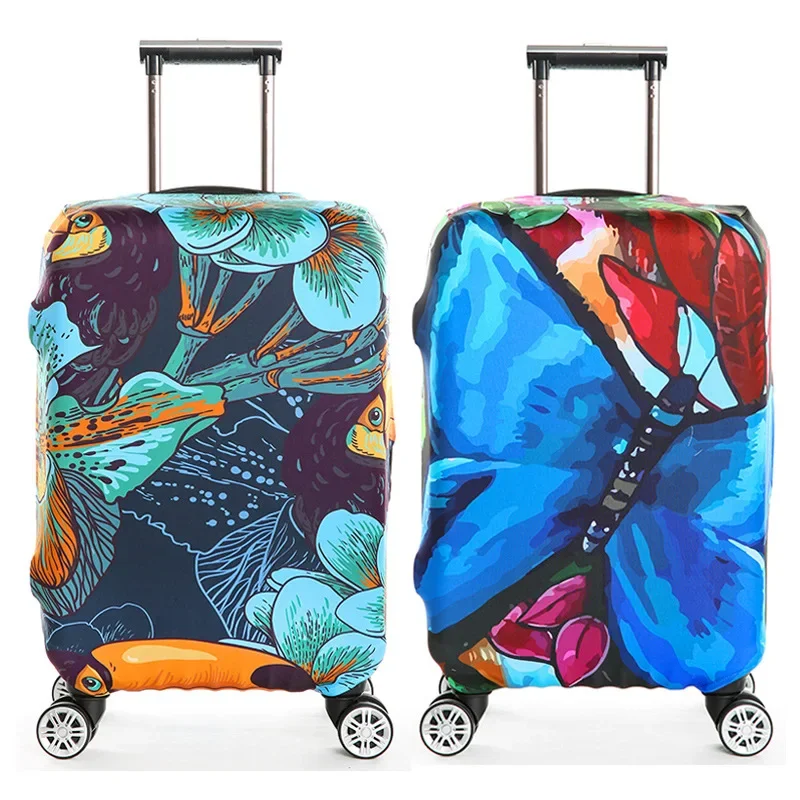 Bagagehoes Elastische reistrolley Koffer Beschermende bagagehoes Cartoon kofferhoes Kind Cartoon reisaccessoires