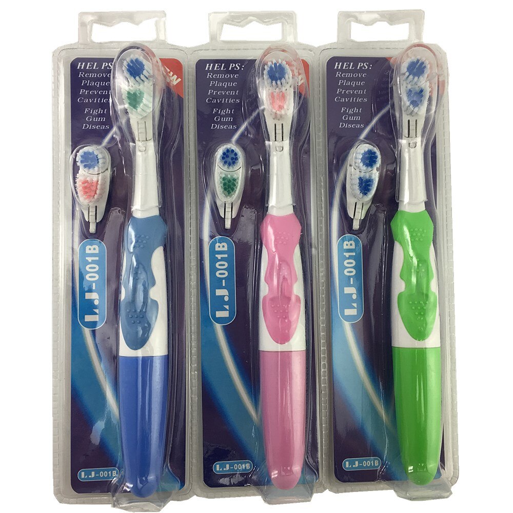 Elektrisk tandbørste med 2 stk tandbørstehoveder  + 4734 elektrisk tandbørstehoved