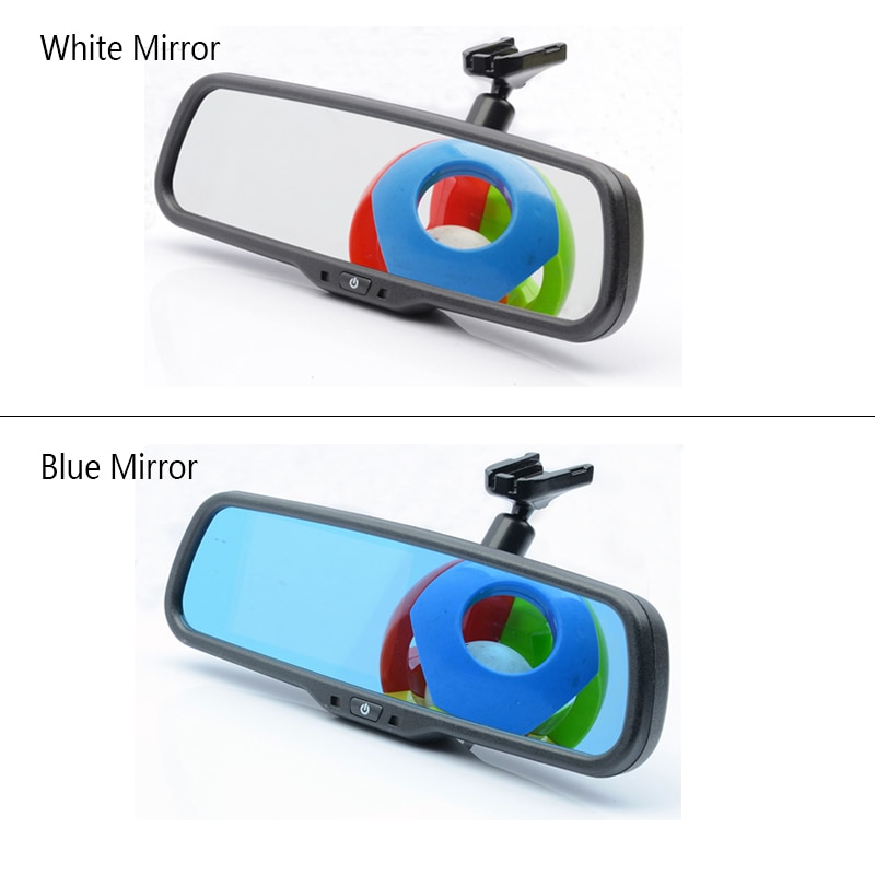 4.3 Inch TFT LCD Screen Car Rear View Mirror Monitor with Special Original Bracket 2 Video Input for Parking Assitance System