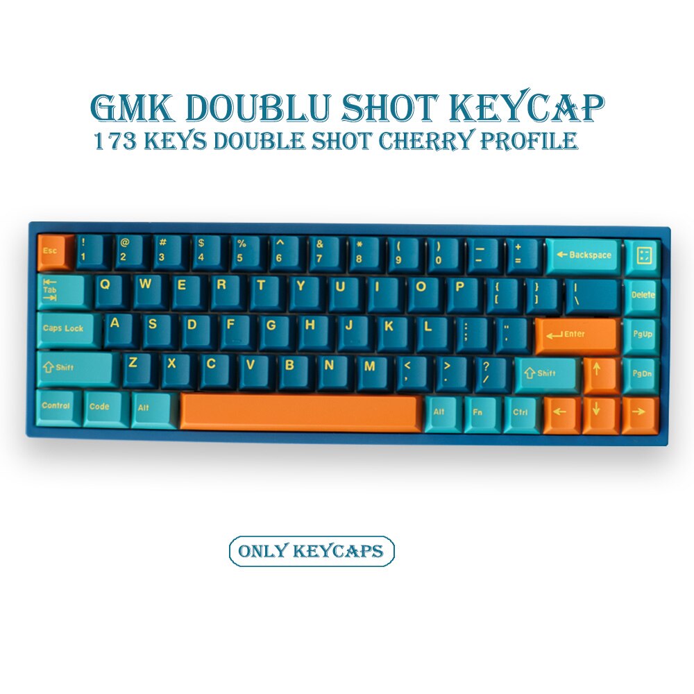 Cherry Profile DOUBLE SHOT 173 Keys GMK Jamon//Aero/Marrs Green Keycap For GMMK Pro NJ68 Mechanical Gaming Keyboard