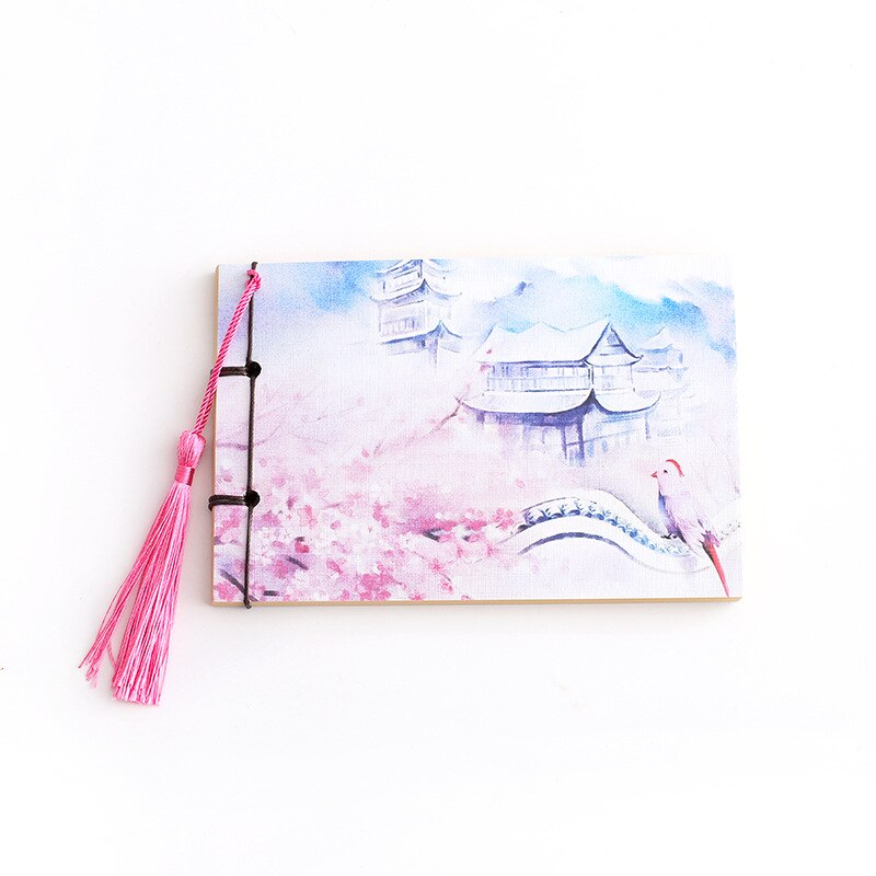 1PC Vintage Retro Chinese Style Notebook Sketchbook Journal Diary Book Notepad Weekly Planner Stationery Office School Supplies: 5