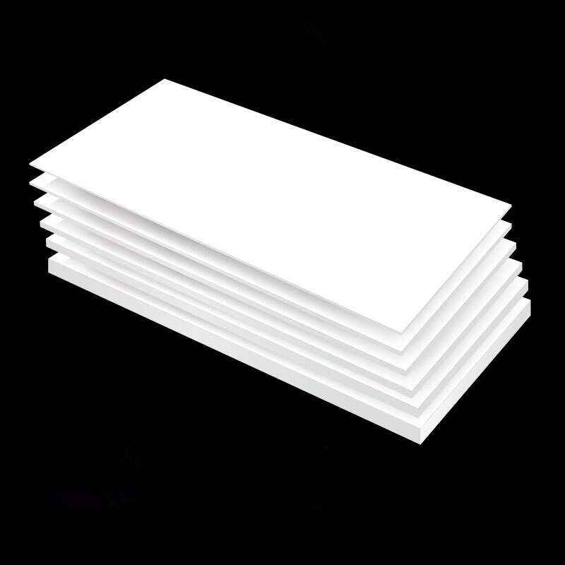 2PC PVC Hartschaumplatte - 200x300mm/150x200mm - 2mm-10mm Dick - Baumodell Material: Weiß 200x300x3mm
