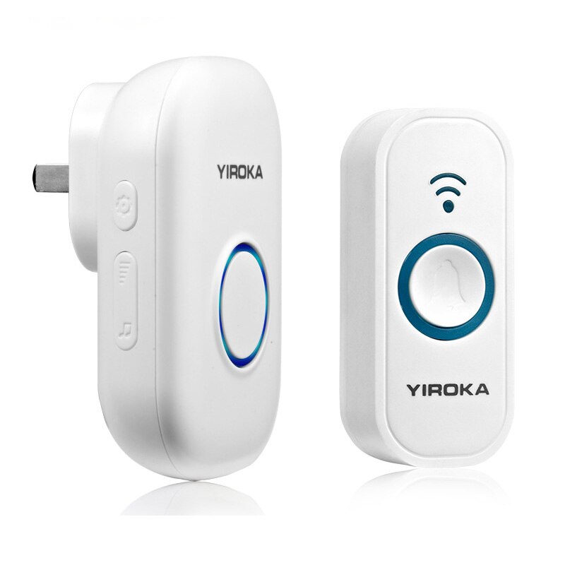 Wireless Doorbell Smart Remote Control Doorbell Long Distance Four-level volume adjustment Multiple polyphonic music Doorbell
