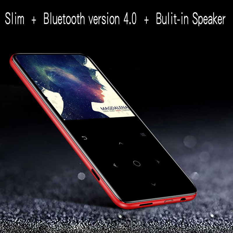 Iqq Bluetooth 4.1 Touch Screen MP3 Speler Bulit 16Gb En Luidspreker Met Fm Radio/Opname Draagbare slanke Lossless Geluid Walkman