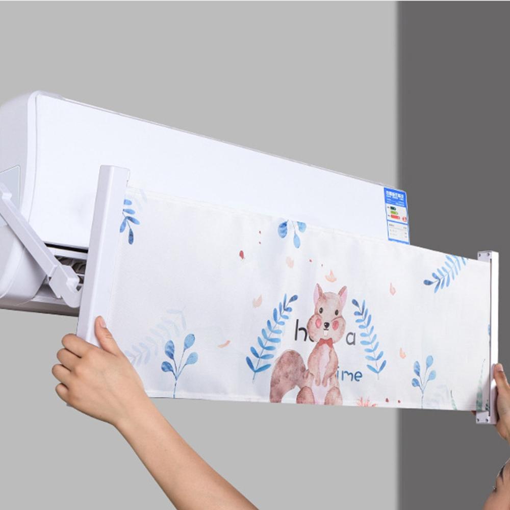 Adjustable Air Conditioning Windshield Wind Deflector Baffle Cover for Home air conditioner air outlet baffle screen Sheild