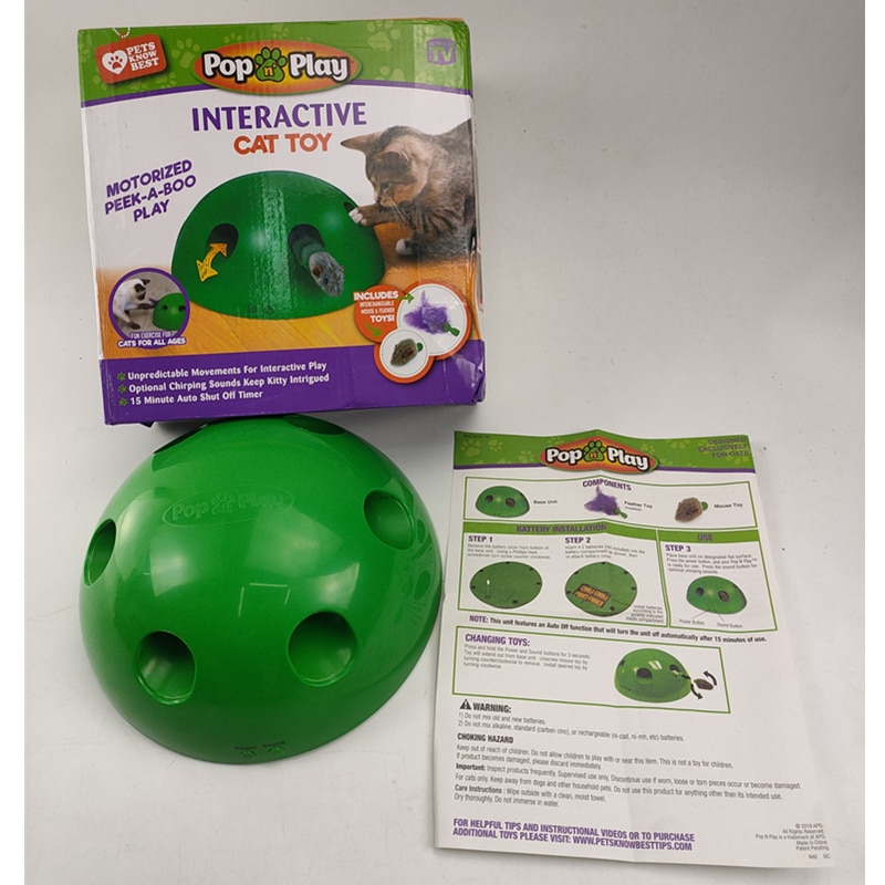 POP N PLAY Cat Toy Funny Cat Toy Cat Scratching Device Cat Scratching Post Toys Material pop play cat toy for Cats Sharpen Claw