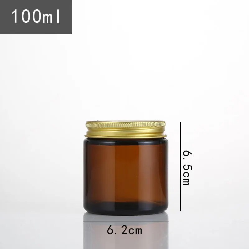 6 szt. Szklanych Słoików na Świece z Pokrywką Hurtowo Puste Pojemniki 100/250ml robić Samodzielnego Wyrobu Świec Zapachowych: zgniły zielony