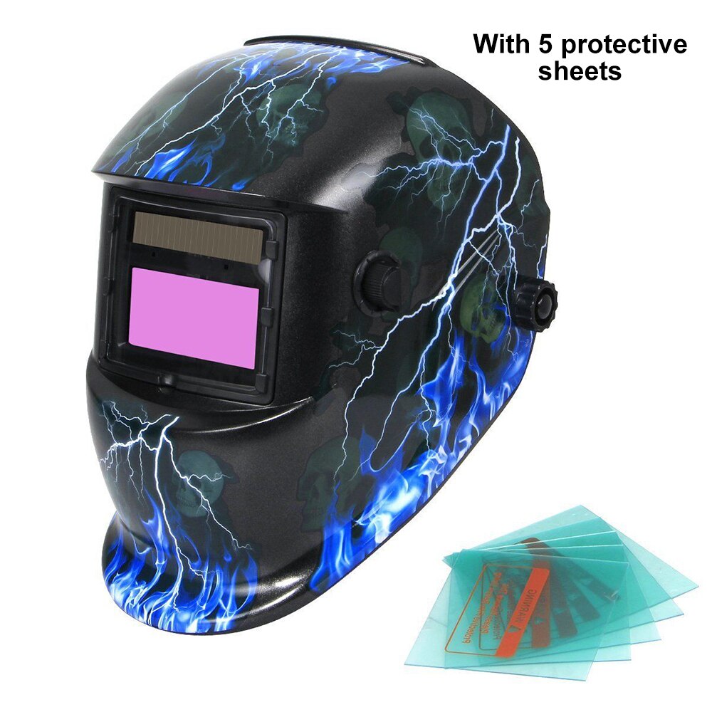 Solar Automatic Welding Helmet Mask Head-Mounted Helmet Electric Welding Auto Darkening Welding TIG MIG Welding Lens Mask: NO.11