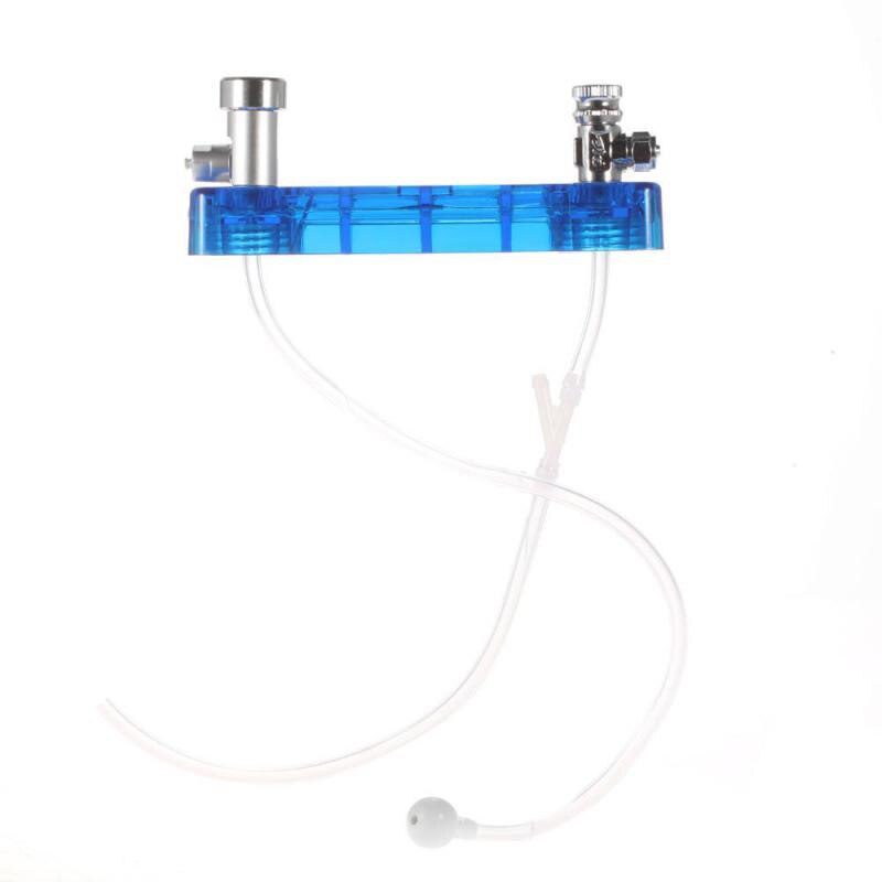 Diy difusor de Co2 D501 Kit plantado acuario Co2 difusor aguja válvula manómetro generador azul