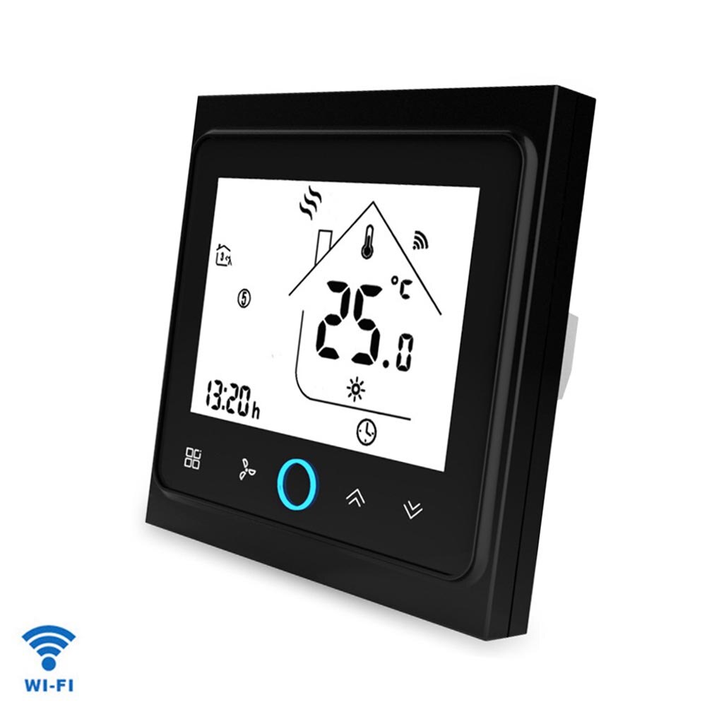 Touch Control Universal Air Conditioner Electric Thermostat WIFI Smart Household Wireless LCD Screen Backlight For Google Home: 2