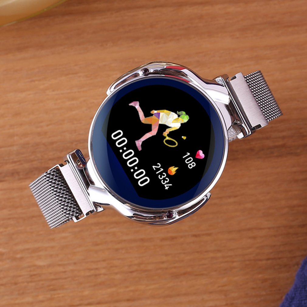 Mode Smart Horloge Vrouwen IP67 Waterdichte Sport Horloge Hartslagmeter Bloeddruk Smartwatch Voor Dames
