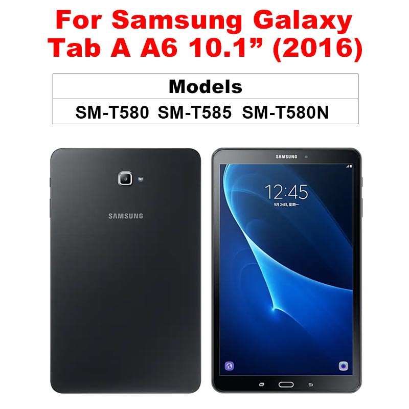 Vidrio templado para tablet Samsung Galaxy Tab S6 S5E A 10,5 10,1 9,7, cobertura completa, película protectora de pantalla Galaxy S4 S2: Tab A 10.1 T580 T585