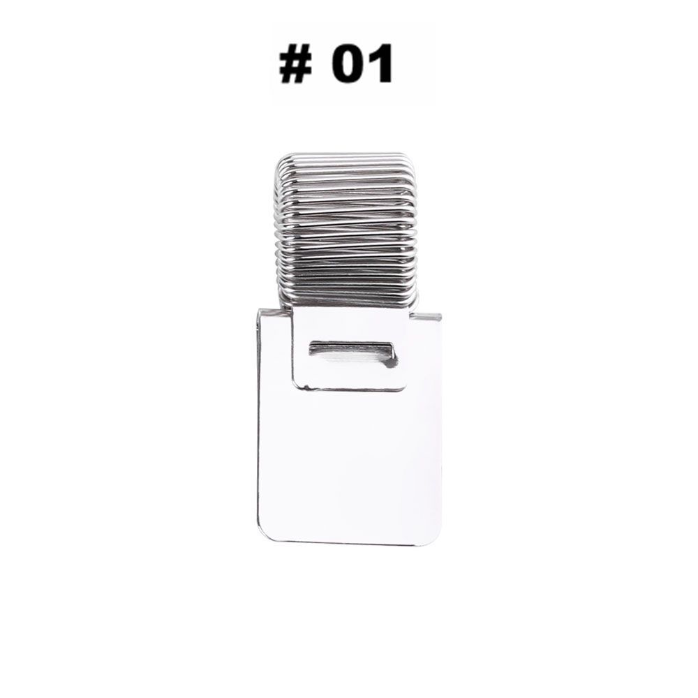 1 Pc Single/Double/Triple Hole Metal Spring Pen Holder With Pocket Clip Doctors Nurse Uniform Pen Holders: 1