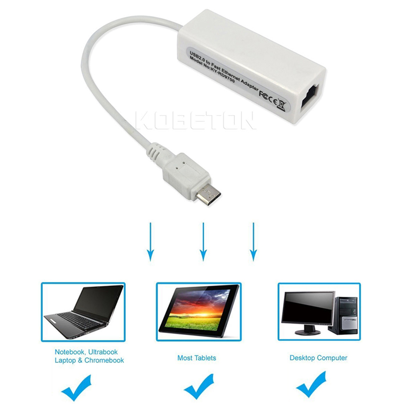 Kebidu USB Zu RJ45 Mini USB 2.0 Ethernet Adapter 10/100Mbps Ethernet Lan Netzwerk Karte Adapter Für PC Fenster 10 /8/7/XP