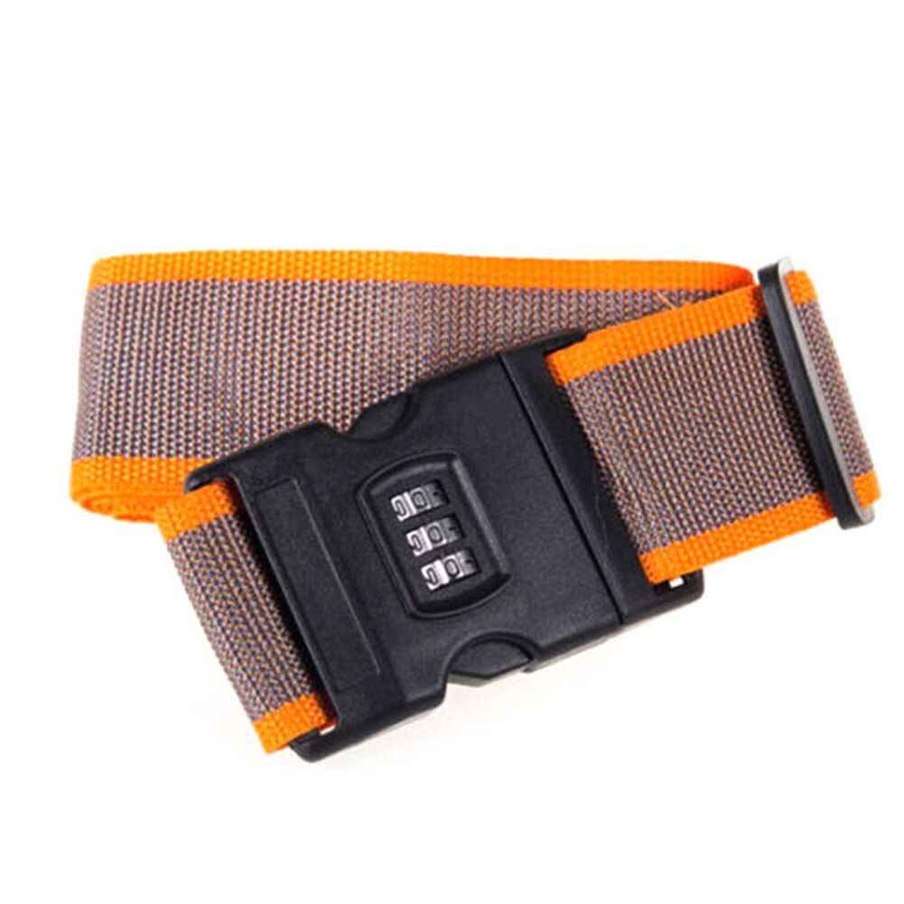 Einstellbare Sicherheits Gürtel mit Drei Digit Kombination schloss für Reise Gepäck Koffer Band Verpackung Blet Strap Reise Zubehör