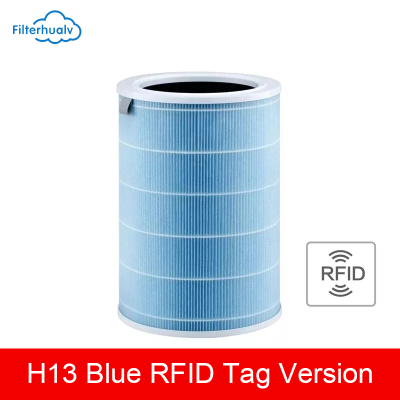 Para purificador de aire Xiaomi 3H 2 2C 2H 2S 3 3S 3C filtro de carbón activado red H13 HEPA 3 en 1 filtro purificador de aire Xiaomi filtro 3H3C: Gris claro