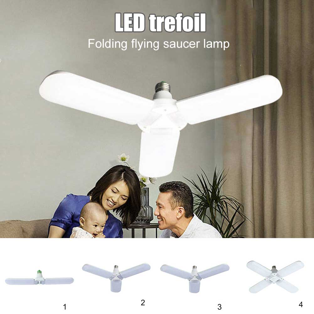 Foldable Garage Light LED Light Bulb Super Bright Angle Adjustable Home Ceiling Lights CLH@8