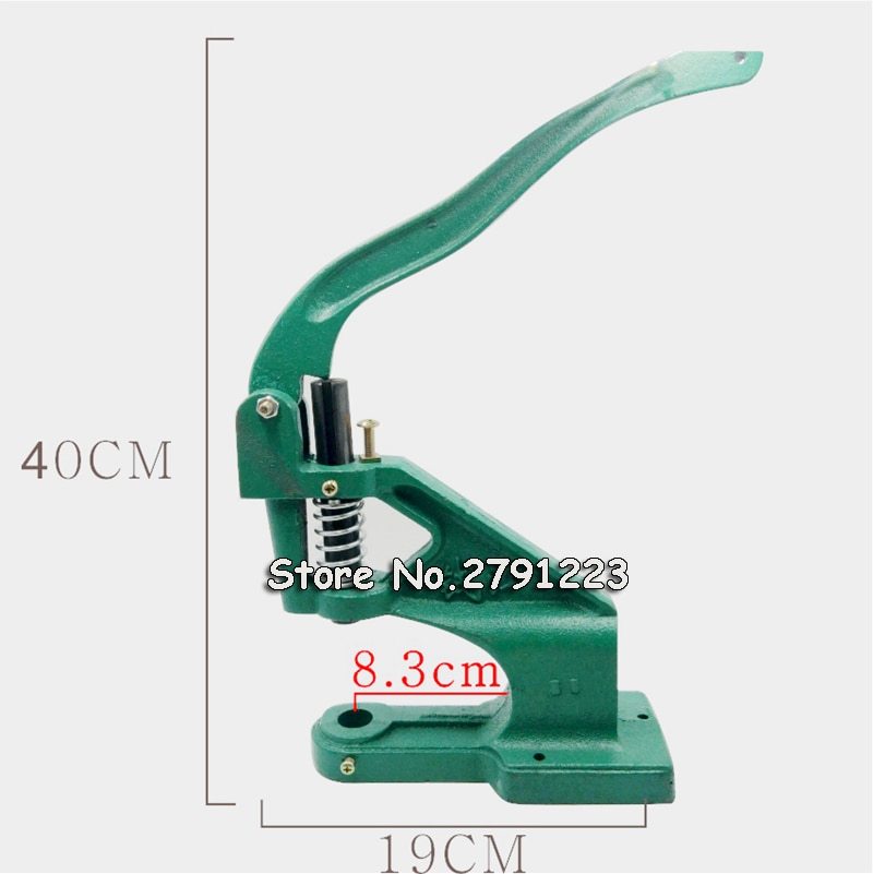 Handmade Manual Press Machine Stud Rivet Setter Machine Dies Tool Hand Press Grommet Snap Machine for For Banner Bags Shoes