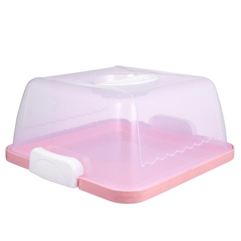 Draagbare taartdoos, handzame cupcake-drager, verzegelde verpakking, dessertcontainer, verjaardagsvoedselbewaardoos