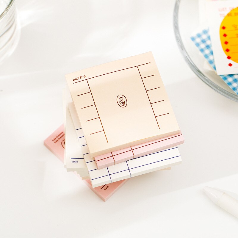 400 stk memoblokke daglig planlægger sticky notes sæt bullet journal scrapbog klistermærker kontor schooleco søde stationære forsyninger