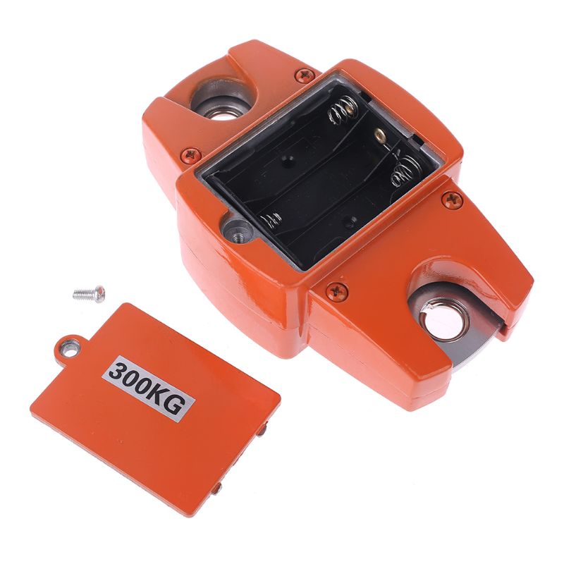 Electric Hook Scale Hanging Digital Balance Scale With Dismountable S-Hook Pounds Kg Unit For Weighing Luggages Vertically Place