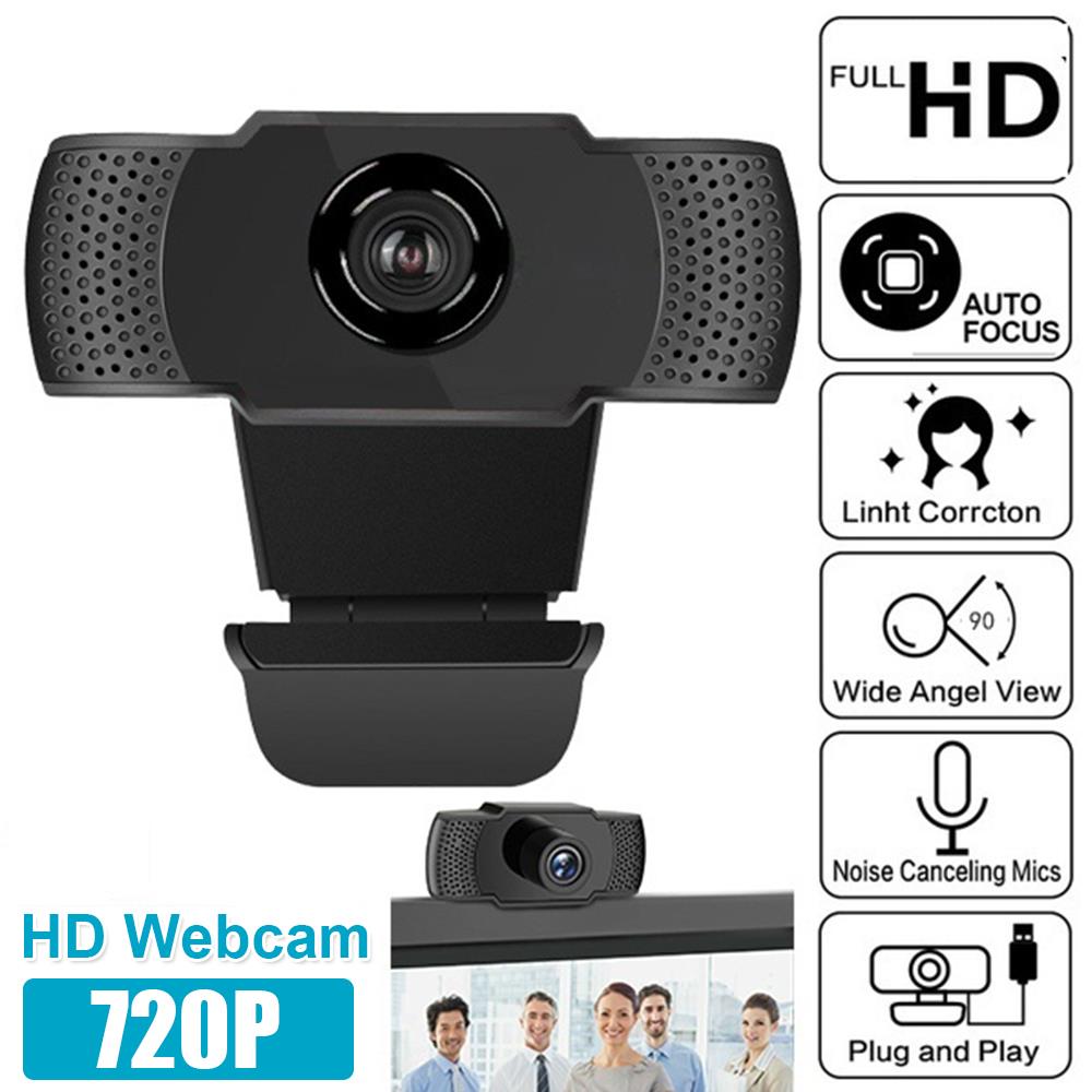 Full Hd1080p Computers Camera Webcams Microphone Camera Cam Usb Camera Photography Digital Camerahd 1080p Webcam: 720P