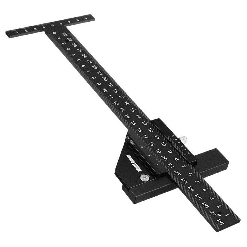 Calibrador multifunción para carpintería de acero al aluminio, regla de marcado, regla de encuadre, herramienta para herramientas de carpintería