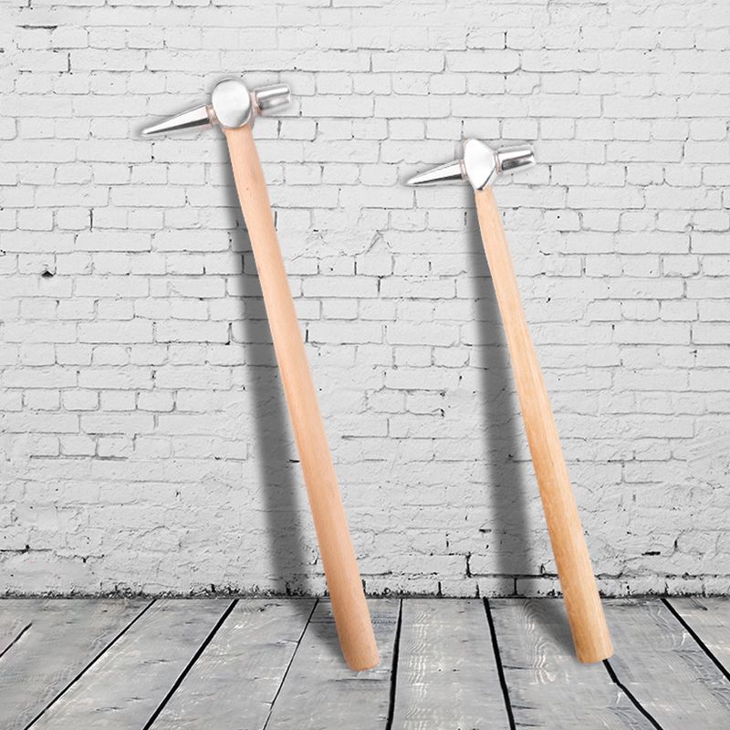 Steel Geological Hammer with Pointed Tip,Wood Handle,495 /400mm Length,for Geological Study,Rock Hounding,Prospecting молоток