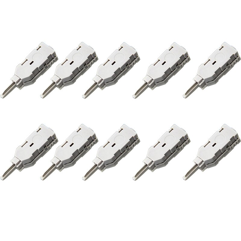 10Pcs 110 Test Head Rj11 Voice Connector Mdf Check Phone Voice For Krone Module Telecom Patch Panel