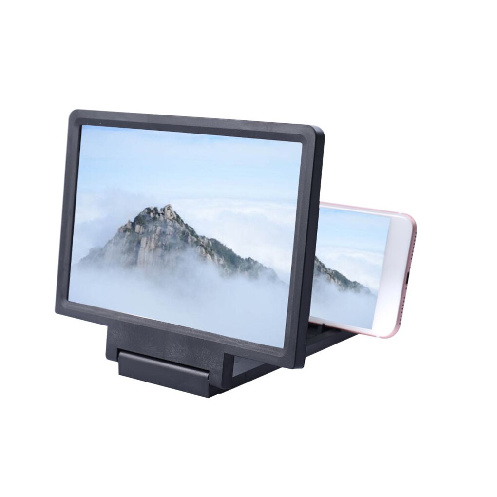 AMPLIFICADOR DE PANTALLA 3D, lupa para teléfono, soporte de vídeo HD, plegable, agrandado,