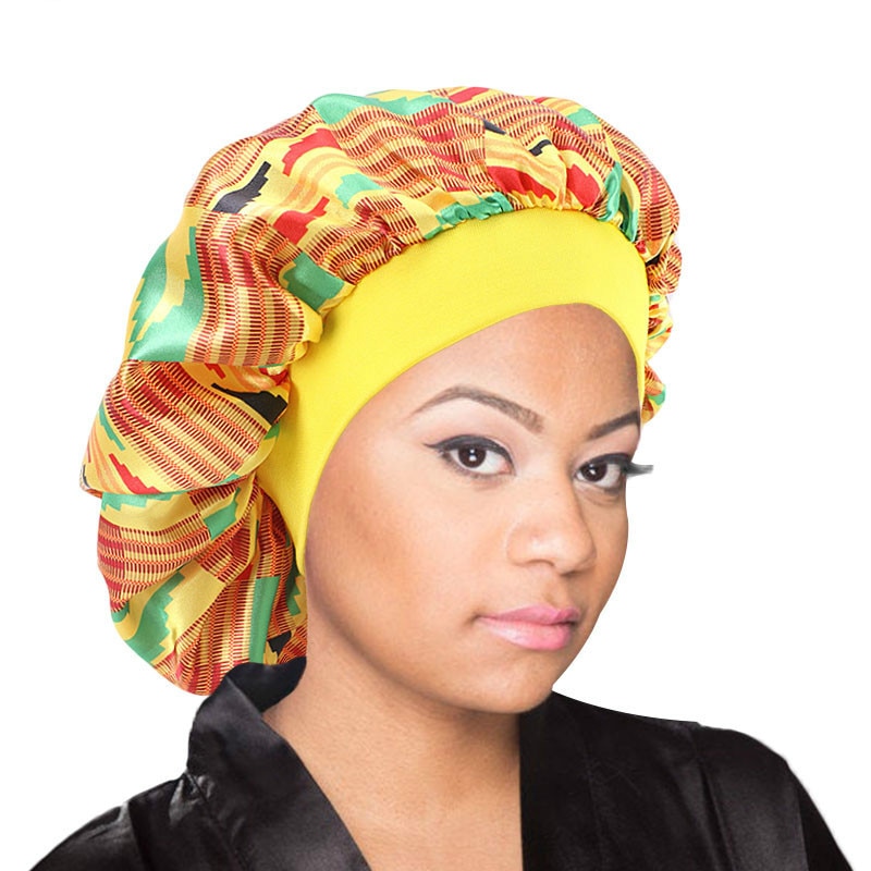 Vrouwen Silky Motorkap Dag Nacht Slaap Cap Lady Make Hoofddeksels Soft Hair Styling Head Wrap Hair Cover Accessoires Mode