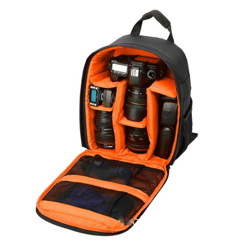 Vandtæt dslr slr kamera soft case tasker rygsæk rygsæk til canon nikon sony