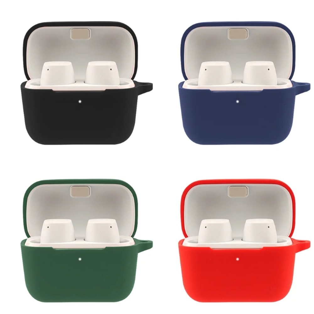 Funda de silicona con gancho para auriculares, funda protectora anticaída, a prueba de polvo y golpes, para SENNHEISER CX True Wireless