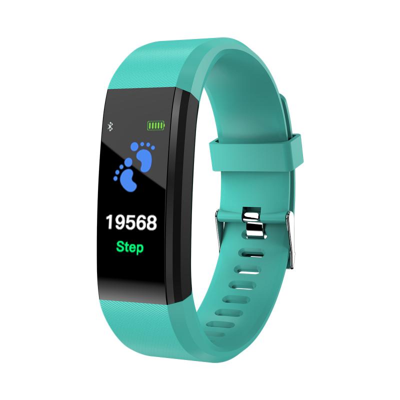 B05 Slimme Horloge Met Hartslagmeter Stappenteller Armband IP67 Waterdichte Fitness Sport Smartwatch Verbinding Ios Android: blue