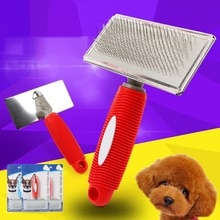 Dog Hackle Cleaning Comb Cat Carding Dog Deshedding Tools Pet Accessories Chihuahua Puppies Hair Tidy Comb Cat Pet Products