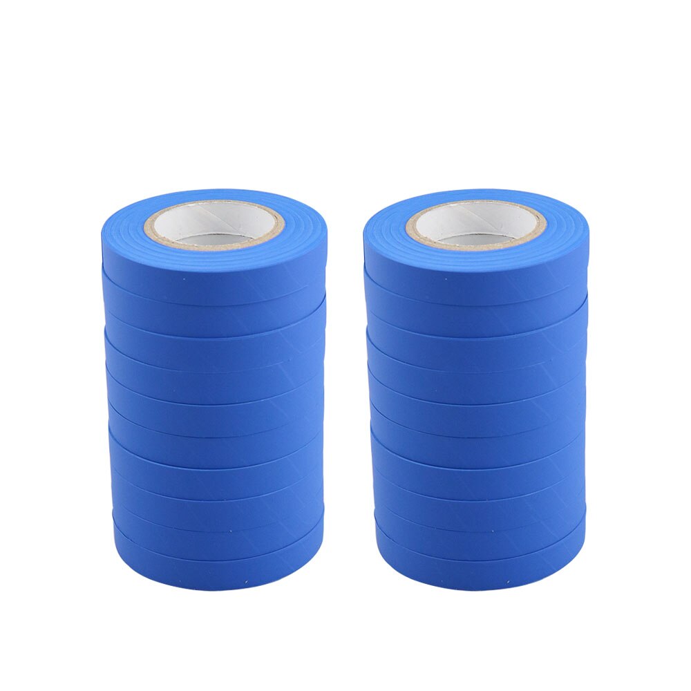 Cinta adhesiva de PVC para atar plantas, herramientas de ramas para jardín, máquina de atado de verduras, árboles y frutas, 20 Uds.: 20 pcs Blue