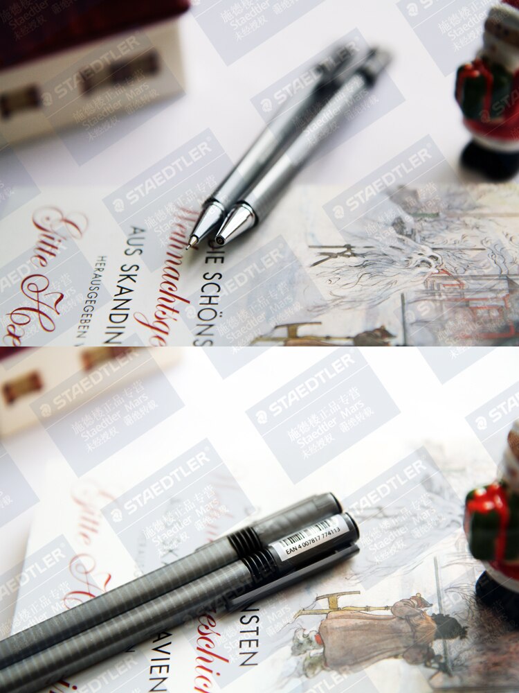 Allemagne STAEDTLER 774 crayon mécanique Triplus 0.5 | 0.7 MM Triangle porte-plume crayon mécanique supérieur rotatif en caoutchouc 1 pièces