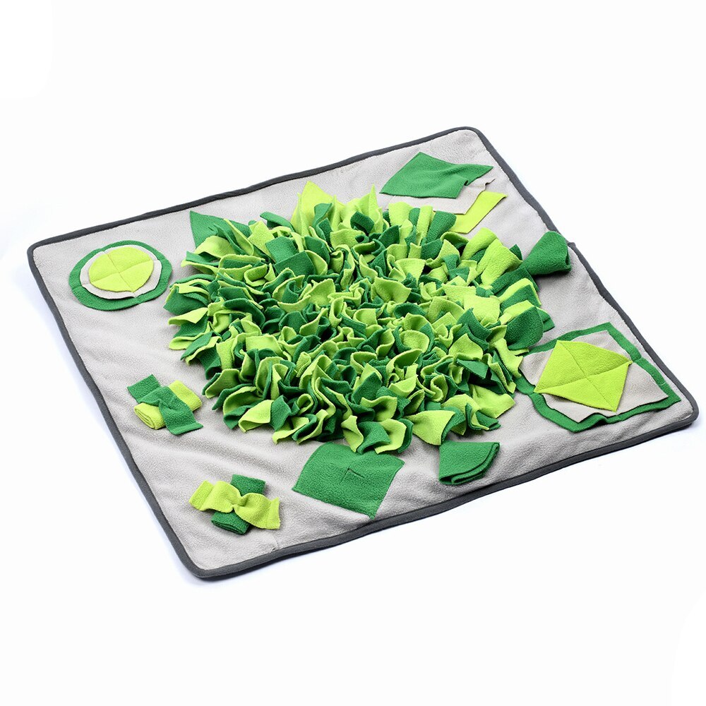 Sniffing Rug Dog Smell Training Sniffing Blanket Feeding Mat Training Mat for Pet Dogs Cats: 70x70cm