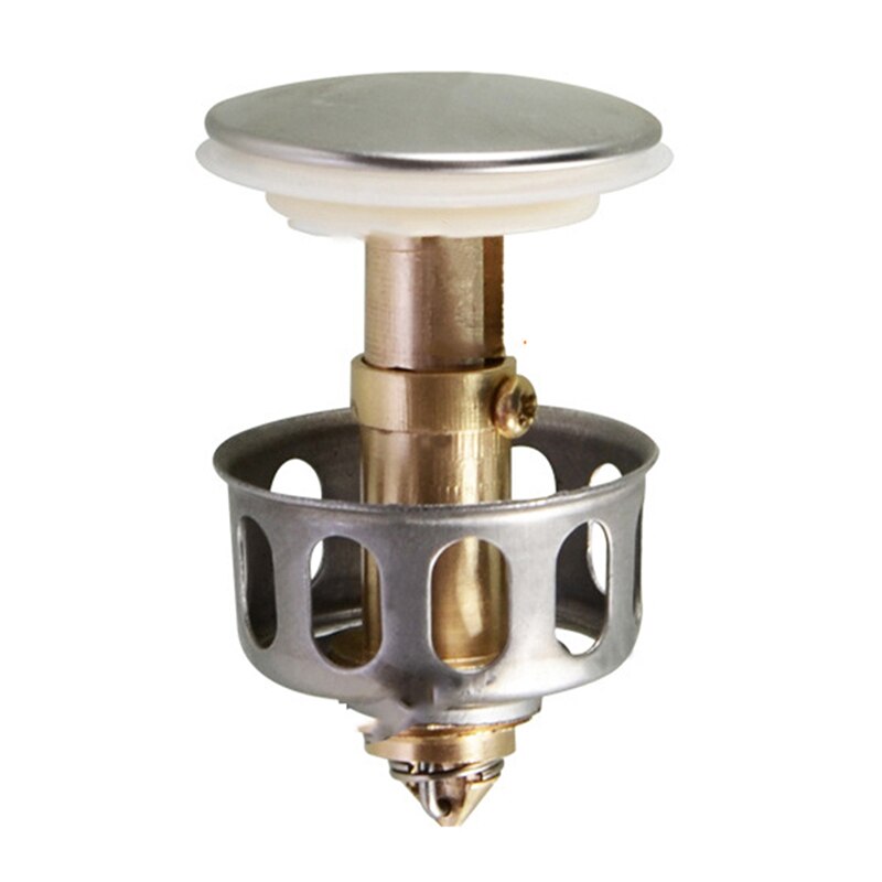 Filtro de desagüe Universal para lavabo, tapón de desagüe para lavabo