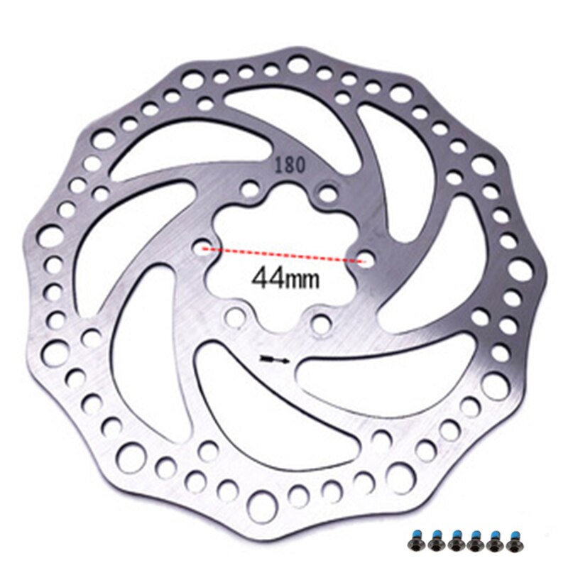 VXM Schijfremrotor 203/180/160/140/120mm 6 Inch G3 Rvs Rotor disc Voor Mountain Road Cruiser Fiets fietsonderdelen: G3 180MM