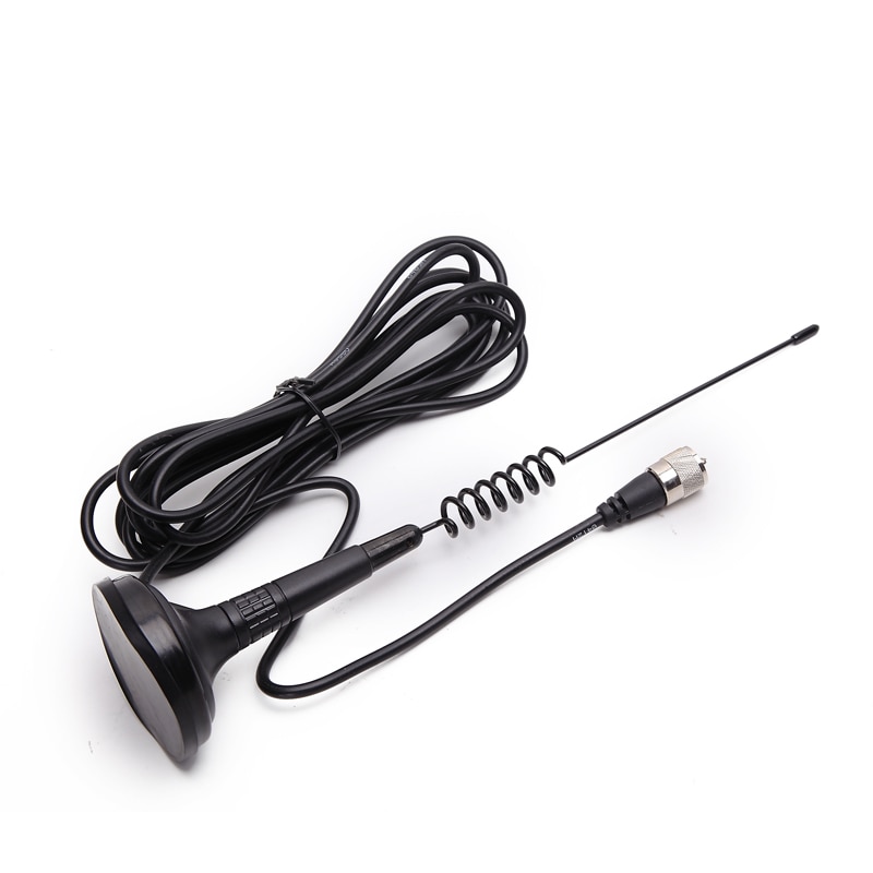 Mag-1345 26 Mhz 27 Mhz Cb Radio Antenne Met 4 Meter Kabel Magnetische Basis Voor Albrecht AE-6110 AC-001 qyt Cb-27 Citizen Band Radio