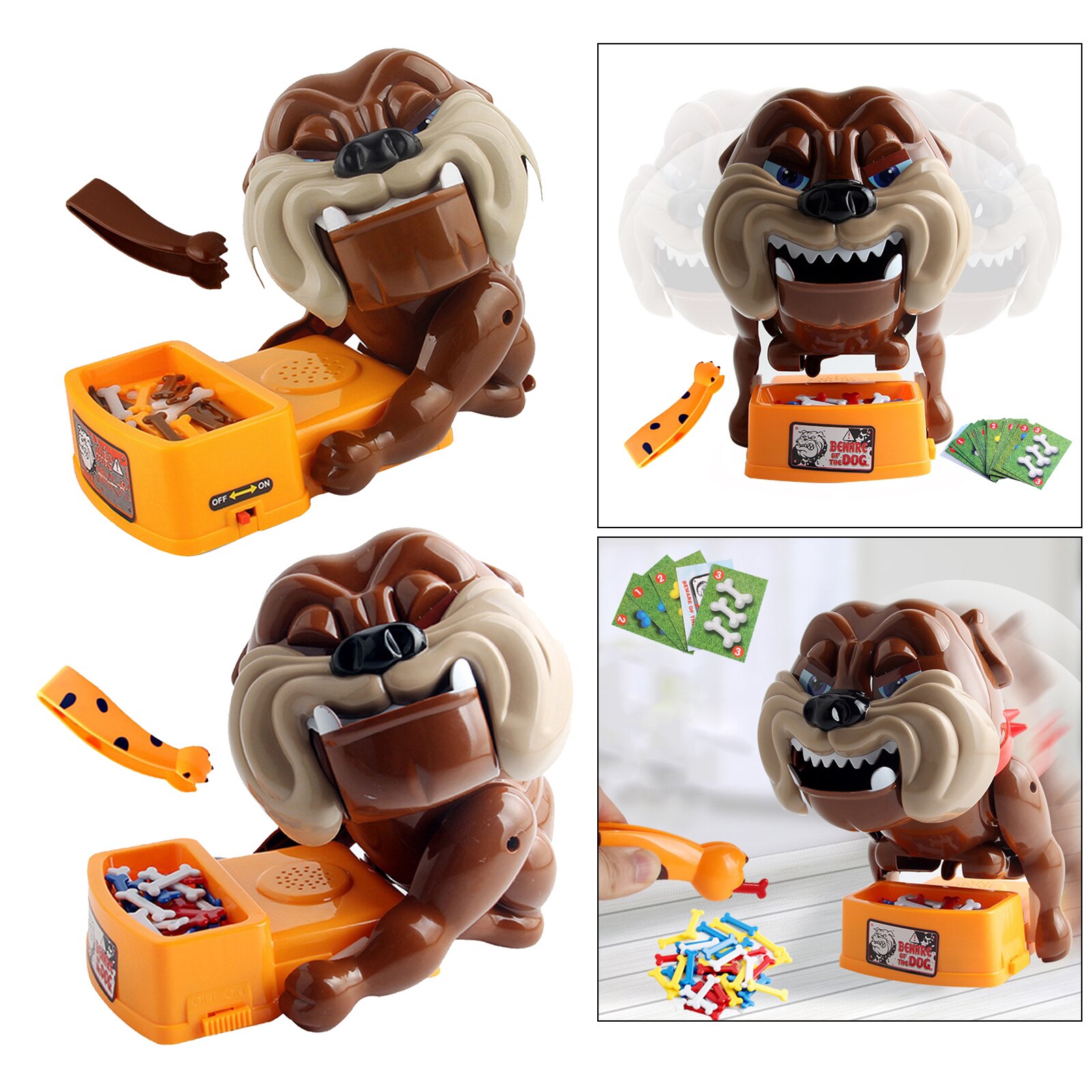 Lustige Flocke Heraus Schlechte Hund Knochen Karten Heikles Spielzeug Spiele für Eltern-Art freundlicher Spiel